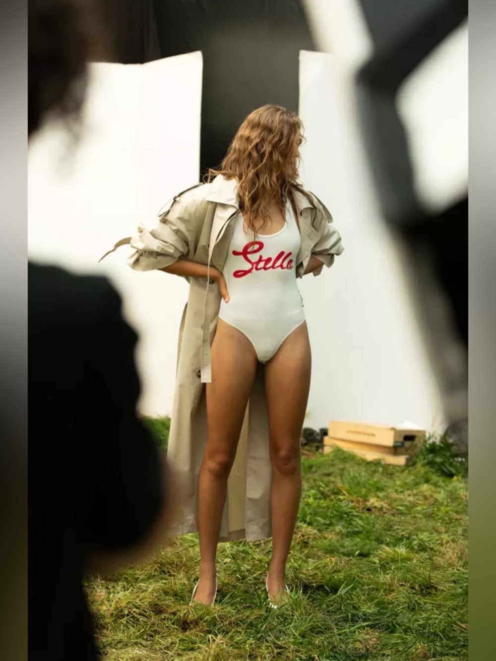 Stella McCartney H&M Bodysuit with Printed Motif